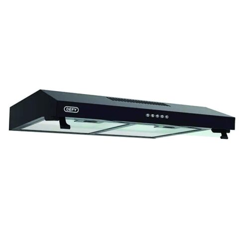 Defy 60cm Black Extractor – DCH60B | New Home Furniture