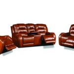 Alpine Rocco 5 Action Full Leather Recliner Lounge Suite