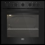 Defy 60cm Slimline Undercounter Black Glass Oven – DBO482E