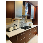 Kitchen in Etimo & Commet Gloss Tops