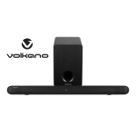 Volkano Cascade 50W Soundbar Wired Subwoofer – VK-3900-2.1