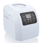 Mellerware Bread Maker Fully Automatic Plastic White 900Gr 600W