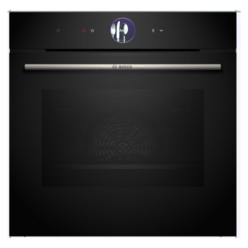Bosch Series 8 - Built-In Multifunction Oven (60 x 60cm) Black - HBG7563B1