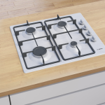 Bosch Series 2 – Gas Hob with Right Side Controls – PBP6C5K60M