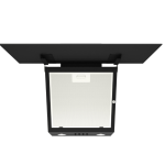 Bosch Series 2 – Wall Mounted Extractor with Glass Canopy 60cm – Black – DWK63PJ60Z
