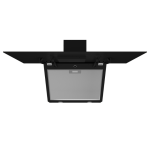 Bosch Series 6 – Wall Mounted Extractor with Glass Canopy 90cm – Black – DWK97PJ60T