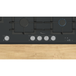 Bosch Series 8 – Gas Hob 90cm – Black – PRS9A6H40Z