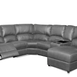Lyla 6 Piece, 1 Action Corner Lounge Suite with Chaise and Console