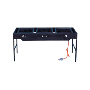 Totai 3-Burner Gas Boiling Table With Foldable Legs