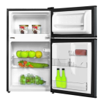 Midea Silver Single Door Bar Fridge – HD-113FN