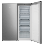 Midea 235L upright fridge- S/S – HS-306LN-S