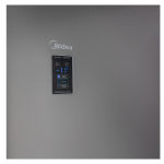 Midea 595L Silver Upright Switch Fridge/Freezer – Digital Control- Frost Free- HS-772FWE