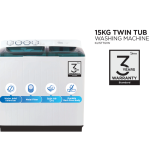 Midea 15kg Twin Tub Washing Machine – KL15TTG1W