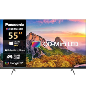 Panasonic 55” TN-55W85CGF 4K QD-Mini LED Google Smart TV