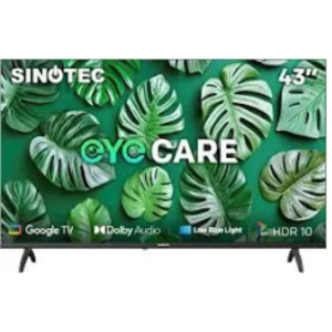 Sinotec 43" STL-43G2 FHD LED Google Smart TV with Eye Care