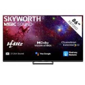 Skyworth 86" X8700G 144Hz MiniLED Google Smart TV