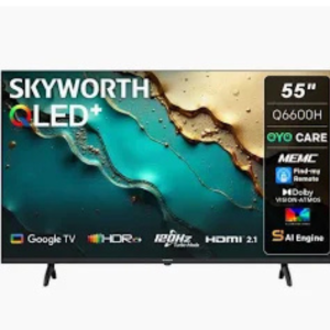 Skyworth 55" Q6600H 4K QLED Google Smart TV