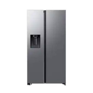 SAMSUNG BESPOKE AI SIDE BY SIDE AUTO WATER & ICE DISPENSER (NP) - SILVER 617L Code : RS70F65K2TFA