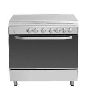 ZERO 5 BURNER STAINLESS STEEL LP GAS STOVE WITH GRILL & BATTERY IGNITION & FFD ON ALL FUNCTIONS