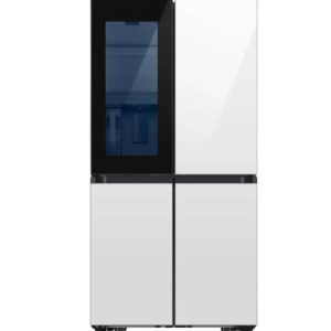 SAMSUNG BESPOKE 704L FRENCH DOOR REFRIGERATOR WITH CUSTOMISABLE DESIGN & SEETHRU DOOR - WHITE Code : RF71DB975012FA