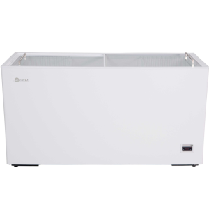 Zero 500L Glass Lid Chest Freezer
